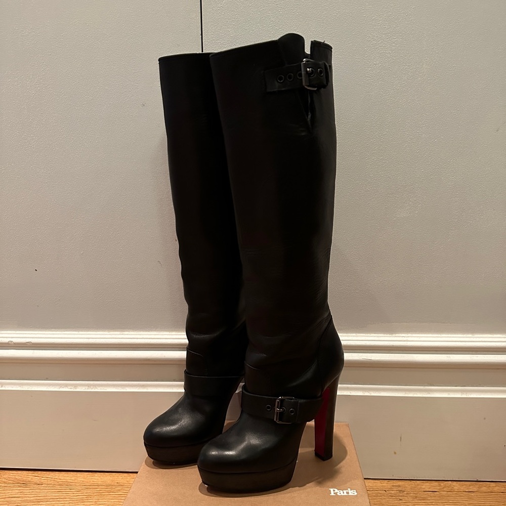 Louboutin Leather Boots